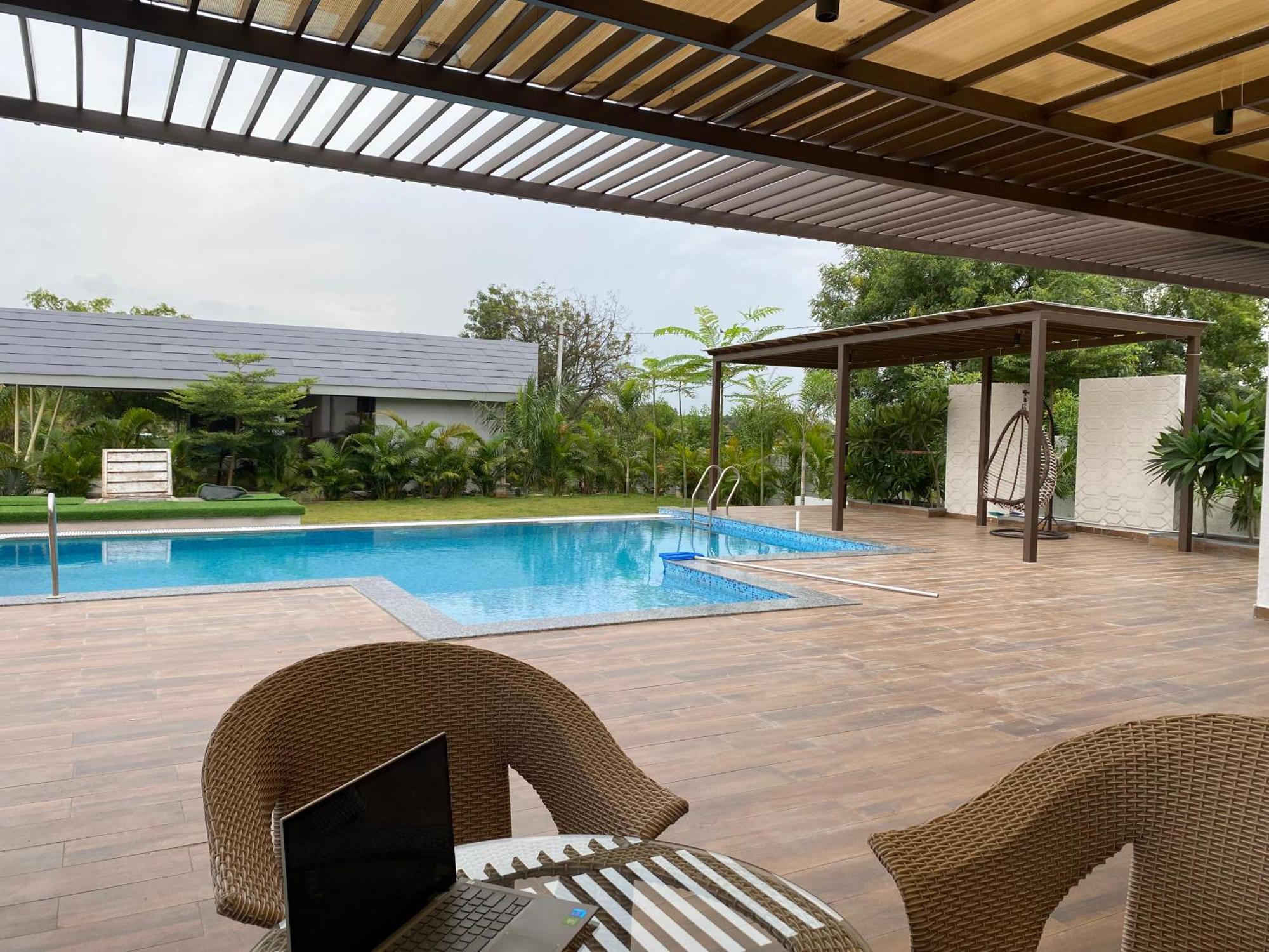 V R Farms Exotic Villa Venkatāpur Exterior foto